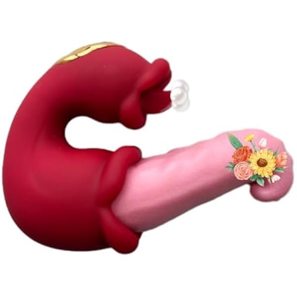 Tongue Vidrater for Women #D660 , Tiwn Thrusting Teasing viboators Toys Waterproof Viboatorr Womens Massger